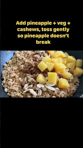 Thai Pineapple Fried Rice Recipe👇 (Restaurant‑style)