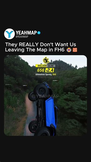 They REALLY Don't Want Us Leaving The Map in FH6 😭🧱