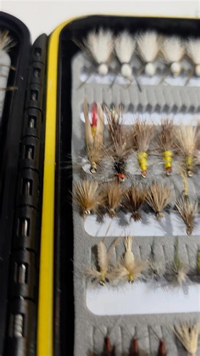 KIT #7 — ALL-DRY ASSORTED BOX Starts at $1 · Ends tonight at 9 p.m. This one is loaded with everything a dry-fly angler could ever want. An absolutely killer all-purpose dry-fly box—perfect for the White, the Norfork, Taneycomo, or any tailwater or freestone you fish. What’s Inside A full spread of classics, attractors, and small technical dries, including: Hoppers Joe’s Classic Hopper Madam X’s Terrestrials of all kinds Flying ants & parachute ants Parachute Adams Cripple midges Royal Wulffs St