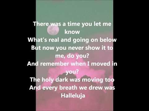 Hallelujah-Rufus Wainwright (Lyrics)
