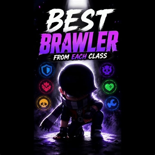 Best Brawler From Each Class 👀