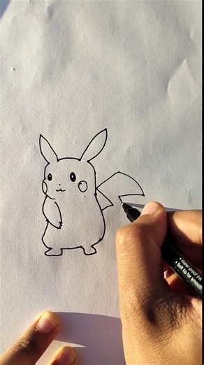 sketching pokemon in 20 seconds! #art #sketch #drawing #new #song #cartoon
