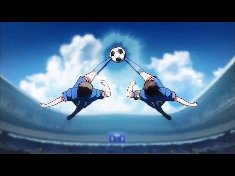 Tsubasa and Misaki Twin Overhead Kick - Captain Tsubasa Special (2019)