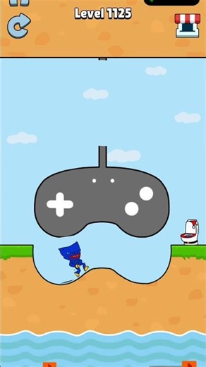 Slice Controller 🎮 Funny Game Level 🤣😁 #1125 #shorts #shortsfeed #slicetosave #funny #gaming #viral