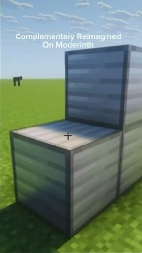 Minecraft Complementary Reimagined Vs. Bliss Shaders on Moderinth App