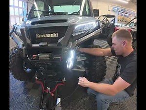 KAWASAKI RIDGE POWER ANGLE PLOW SYSTEM OVERVIEW