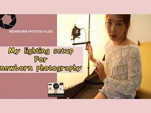 |Gears| What Lighting Setup do I use in newborn photography? 新生儿摄影我用什么灯？