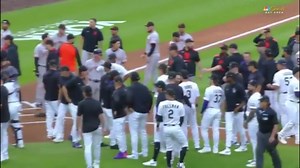 Punches thrown as Rockies and Giants brawl following Rafael Devers home run