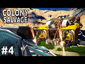 Space Engineers - Colony SALVAGE - Ep #4 - TEARDOWN!