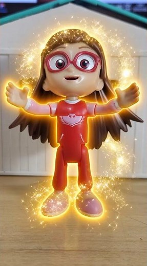 Pj Masks l Amaya se transformando em Super Herói