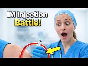 Intramuscular Injection Preparation & Powder Medicine Mixing | Step-by-Step Medical Procedure Guide