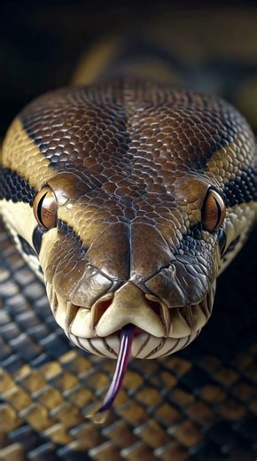 The Silent Beauty of a Python 🐍 | Cinematic Wildlife (4K Ultra Realistic)