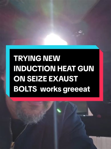 Induction Heat Gun for Stubborn Exhaust Bolts