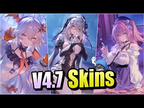 V4.7 NEW SKINS Showcase [Aether Gazer(エーテルゲイザー) BGM]