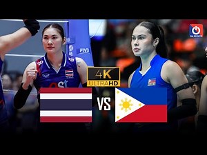 Full 4K | THAILAND vs. PHILIPPINES | Thatdao vs. Vanie Gandler đại chiến kịch tính
