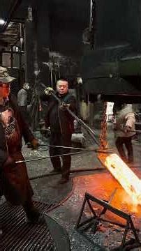 Inside the forging factory From Red-Hot Block to Perfection — Forging Transformation! #forging