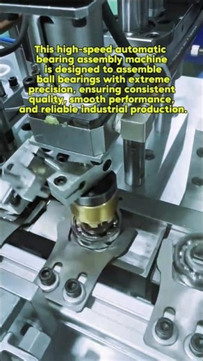 High-Speed Automatic Bearing Assembly Machine | Precision Ball Bearing Production Line