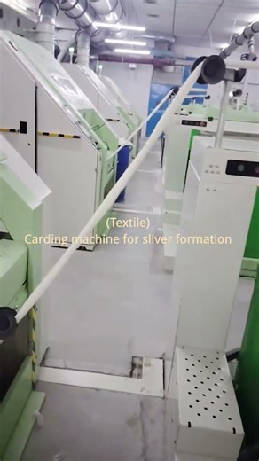 #textile #carding #machine #education #educational for sliver formation in yarn manufacturing