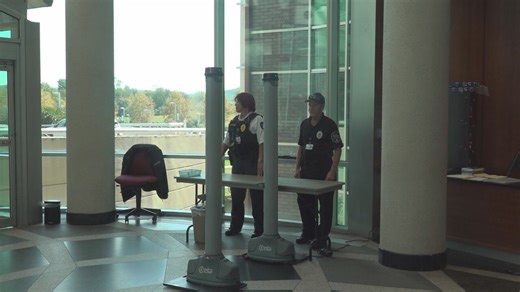 Augusta Health installs new weapon detection systems at hospital entrances