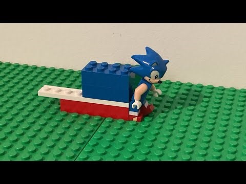 Lego running animation test