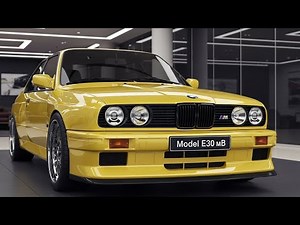 “The 1990 BMW E30 M3: The Race Car So Legendary It’s Worth More Than New Supercars!”