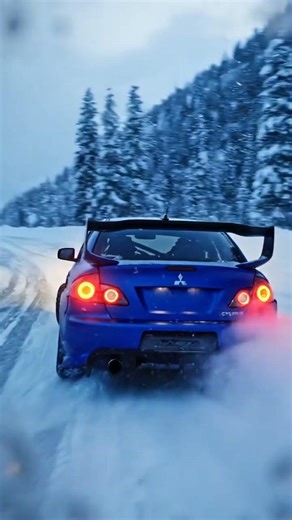 Blizzard Blast: Evo 9 Snow Drift