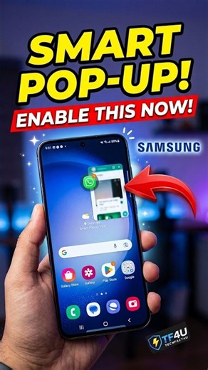 Turn ON Smart Pop-up View on Samsung! 🔥 #shorts