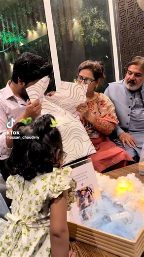 Found this endearing video on Tiktok … what a lovely gesture of a son gifting his parents a picture frame of their leader.He wrote this note: “I have never seen my parents this happy. The smile telling the whole story of how much they love Imran Khan.”#PTIFoundationDay