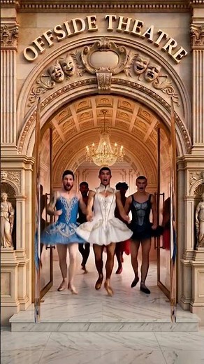 Ronaldo, Messi and Haaland are trapped! Offside Theater! 👩‍🎤🚪😈 #football #ronaldo