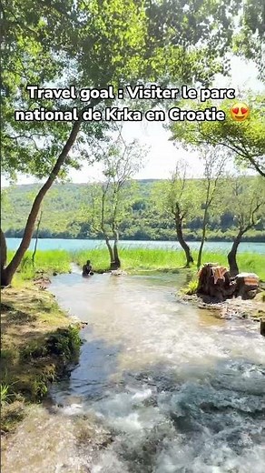 Le parc national de Krka en Croatie 😍🇭🇷