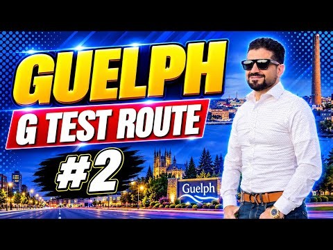 Guelph G Road Test Route #2 || Pass on the first try