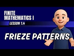 FINITE MATHEMATICS | LESSON 1.4 FRIEZE PATTERN | SHS