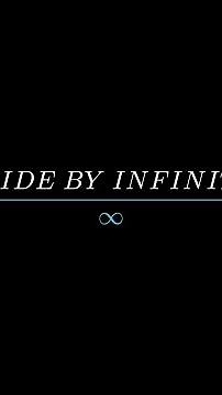 What happens when you divide by infinity?