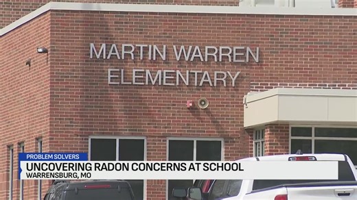 Dangerous levels of radon found in Missouri elementary school