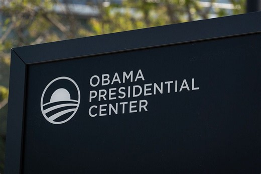 Photos show exterior of new Obama Center ahead of opening