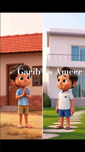 Garib Vs Amir | Dil Ko Chu Jane Wali Hindi Cartoon Story | 3D Animation