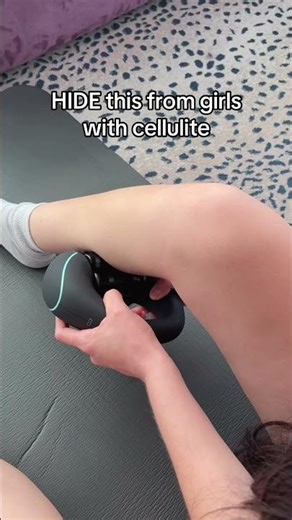 The best lymphatic massager device ever 😍 #cellulite #skincare #bodycareroutine #lymphaticmassage