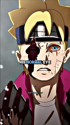 Did Boruto really Lose His Jogan Eye?