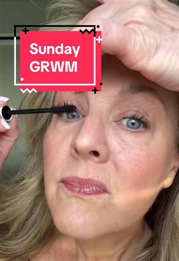 ✨ Sunday GRWM | Over 50 Everyday Makeup Good to get back into the church routine 🤍 keeping it simple with easy everyday makeup, Velcro, rollers, and a shop of my closet look @IT Cosmetics CC Nude Glow @Prime Prometics Prime Eyes Eyeliner @ILIA Beauty Limitless Lash Mascara @Wonderskin Lip Stain #over50makeup #makeupover50 #over60makeup #makeupover60 #maturemakeup