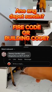 43K views · 685 reactions | Kung magkaiba ang Fire Code at Building Code ng Pilipinas ano ang susundin mo? #dailydoseofconstruction #engrandro #concrete #stairs | Daily Dose of Construction | Facebook
