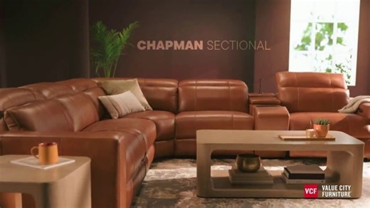 Value City Furniture TV Spot, 'Chapman Sectional'