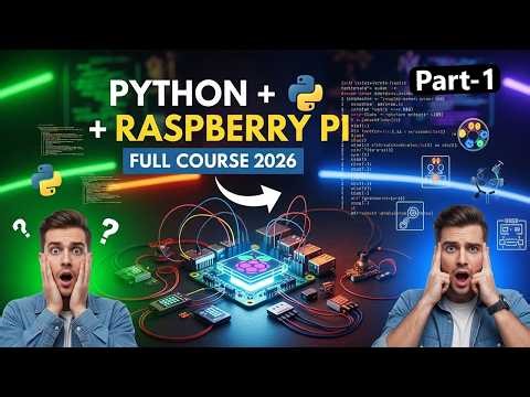 Python 3 & Raspberry Pi Masterclass 2026 | Beginner to Advanced Complete Guide | Advanced Guide
