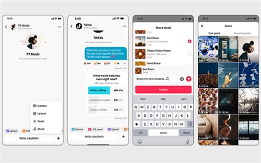 TikTok uruchamia Bulletin Board. Nowa opcja dla marek i twórców