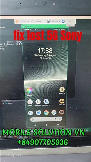 fix lost 5G Sony Xperia 1 V Android 15