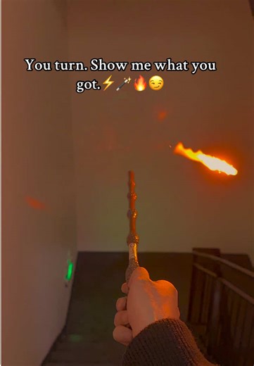This isn’t a wand, it’s an attitude.😎🪄🔥#harrypotter #harrypotterwands #magicwand #magic #potterhead