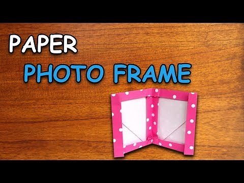 Learn How To Make Paper Photo Frame | Origami For Kids | Periwinkle