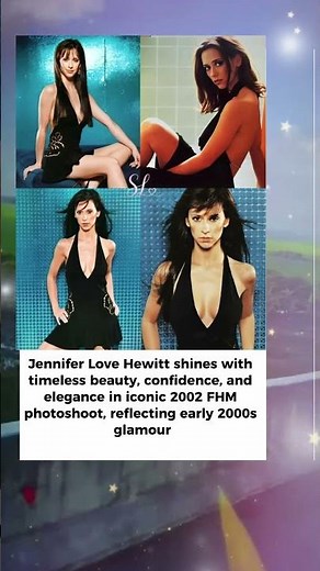 Jennifer Love Hewitt’s Iconic 2002 Photoshoot 🔥 Timeless Beauty That Stuns