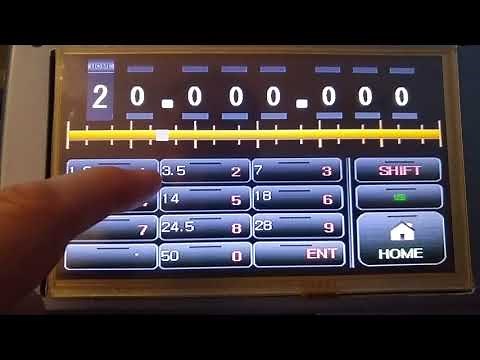 Nextion 7 Inch Touch Display For UBITX Radio