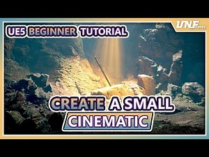 Unreal Engine 5 Beginner Tutorial - Create a Cinematic with God Rays using Sequencer in UE5