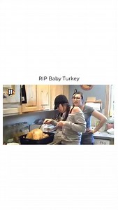 Happy Thanksgiving 🦃 Follow @bustedtees for more! This classic pregnant turkey prank video is comedy gold for Thanksgiving, showing the hilarious moment when a daughter discovers a “baby turkey” inside the cooked turkey and freaks out in the most dramatic, guilt-ridden way possible. The over-the-top reaction, the shock, the laughter, and the pure chaos make this viral turkey prank, Thanksgiving family prank, and pregnant turkey joke perfect for anyone searching for funny holiday content. With h